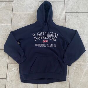 London England Black Hoodie NoS